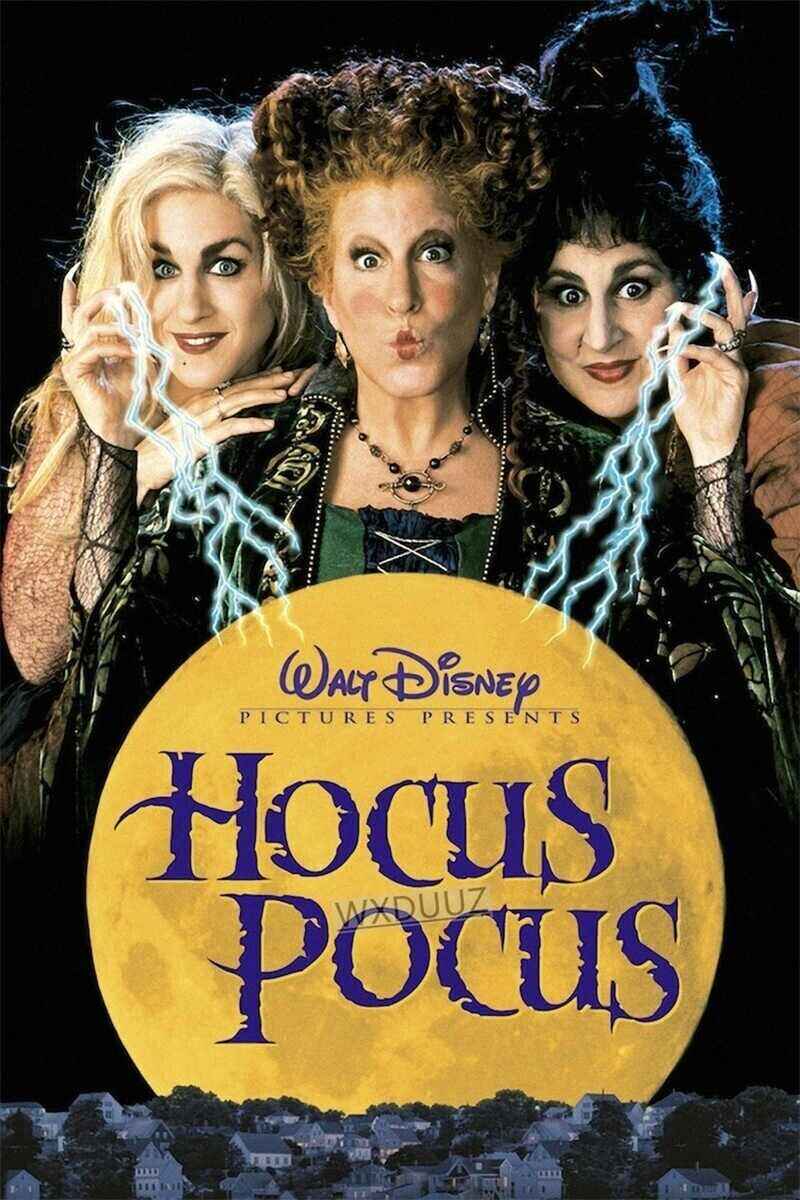 Image shows Hocus Pocus movie poster. Image falls under fair use