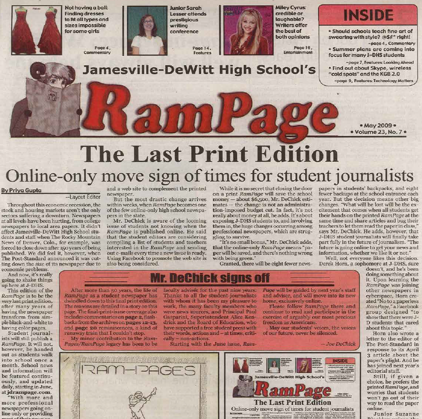 May 2009 RamPage