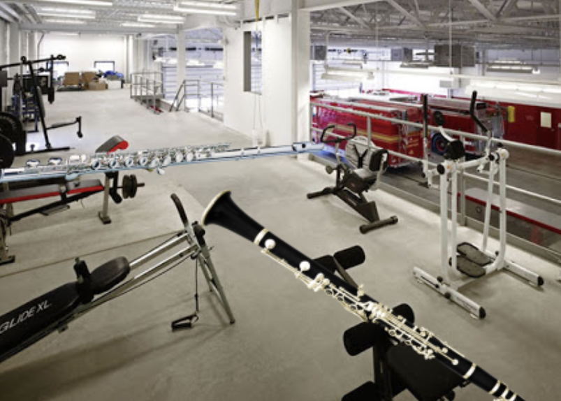 The+Woodwinds+Take+Over+The+Fitness+Center