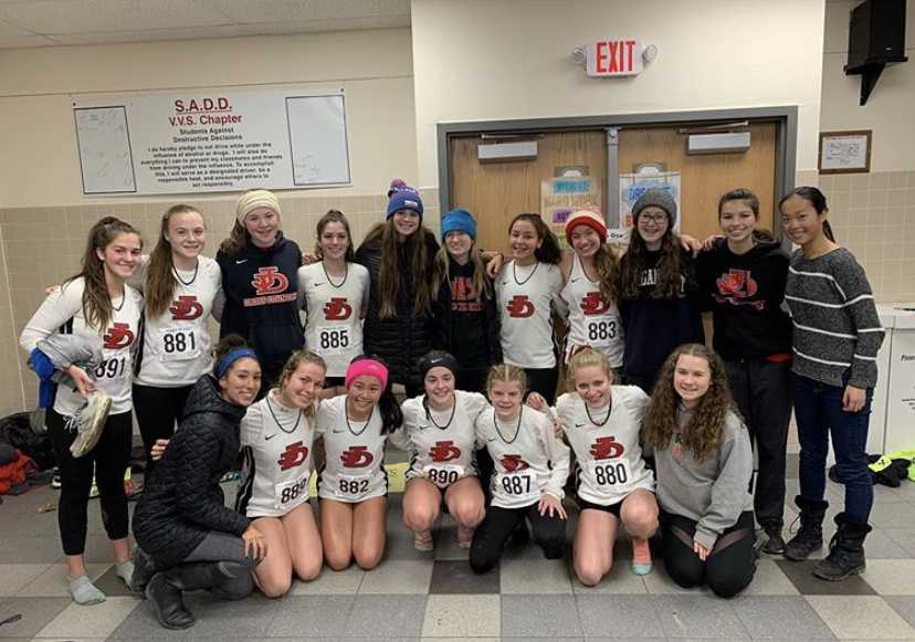 The Red Rams pose for a final team picture after the 2019 sectional meet.