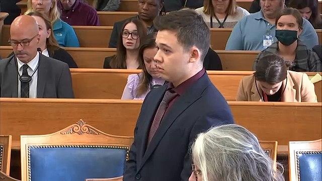 Kyle Rittenhouse at his trial in November 2021; image courtesy of 