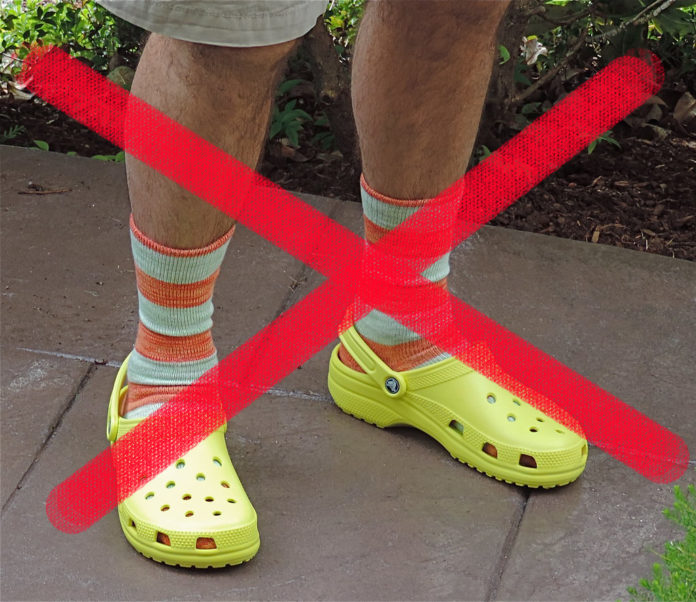 Crocs Without Socks
