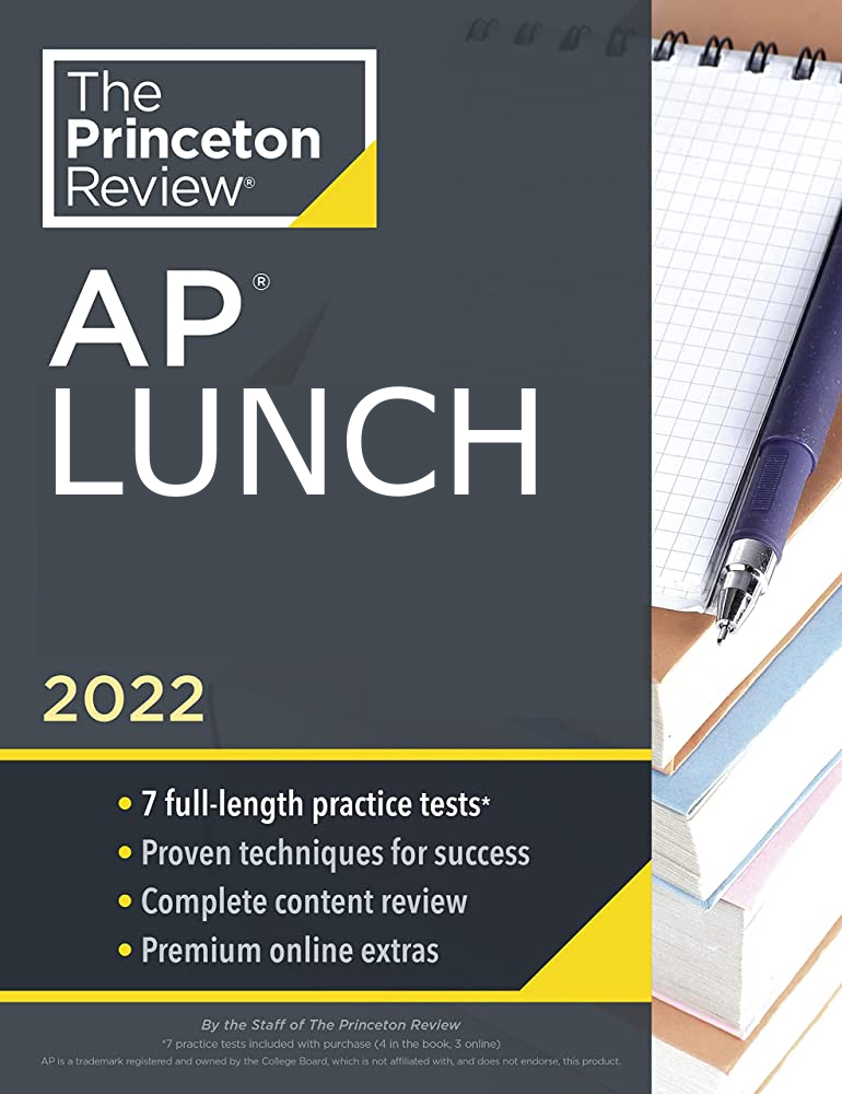 New CollegeBoard Announcement: AP Lunch Credits No Longer Accepted