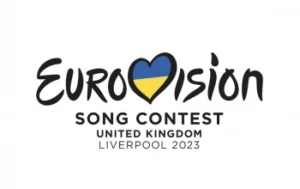 Photo shows Eurovision 2023 logo. Courtesy of European Broadcasting Union.